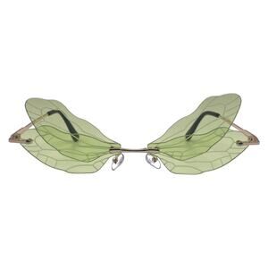 6168 | Green Dragonfly Multi Color Sunglasses